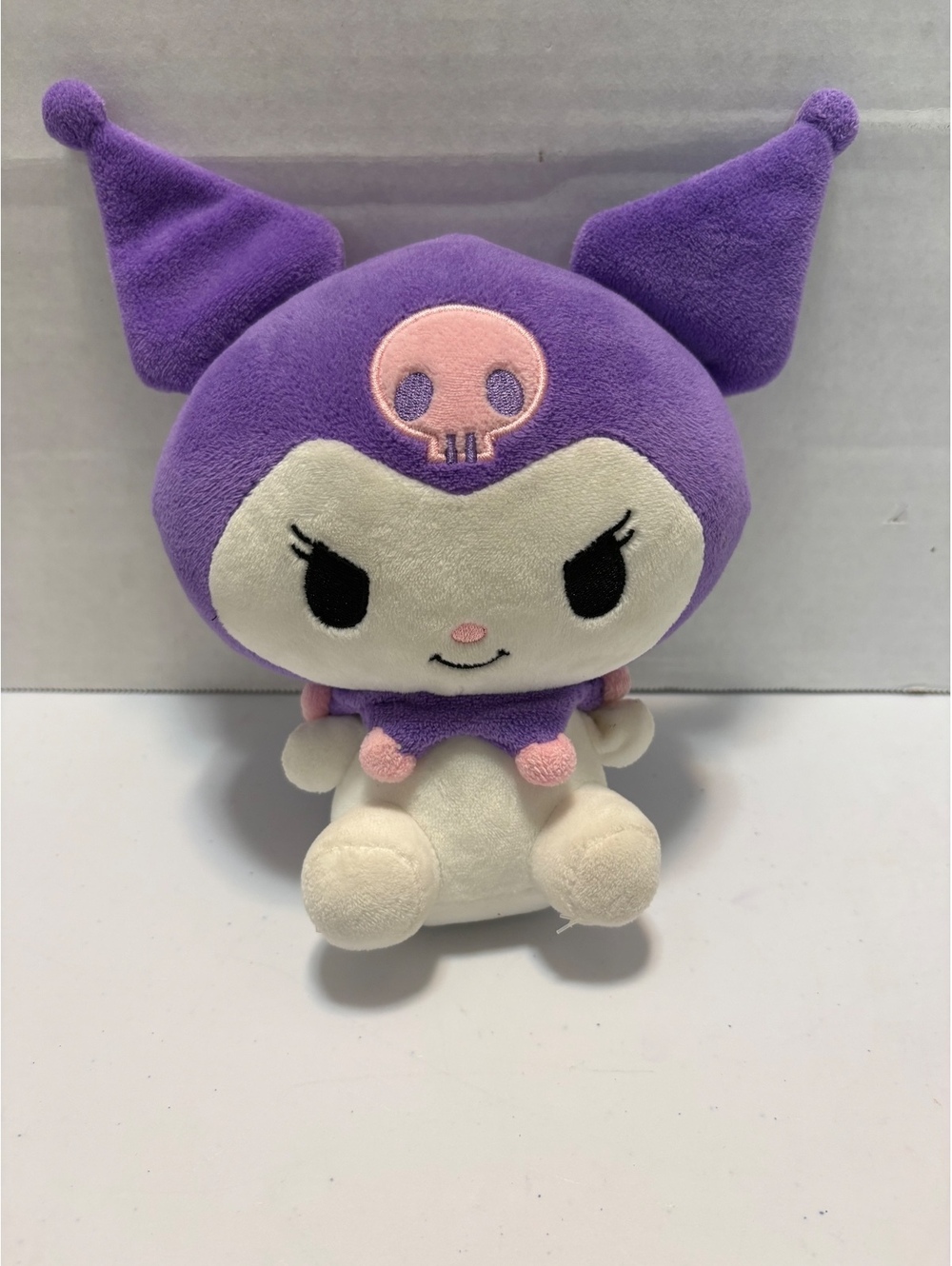 Purple skull cap hello kitty and friends